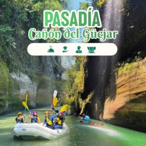 Rafting en el Cañón del rio Güejar
