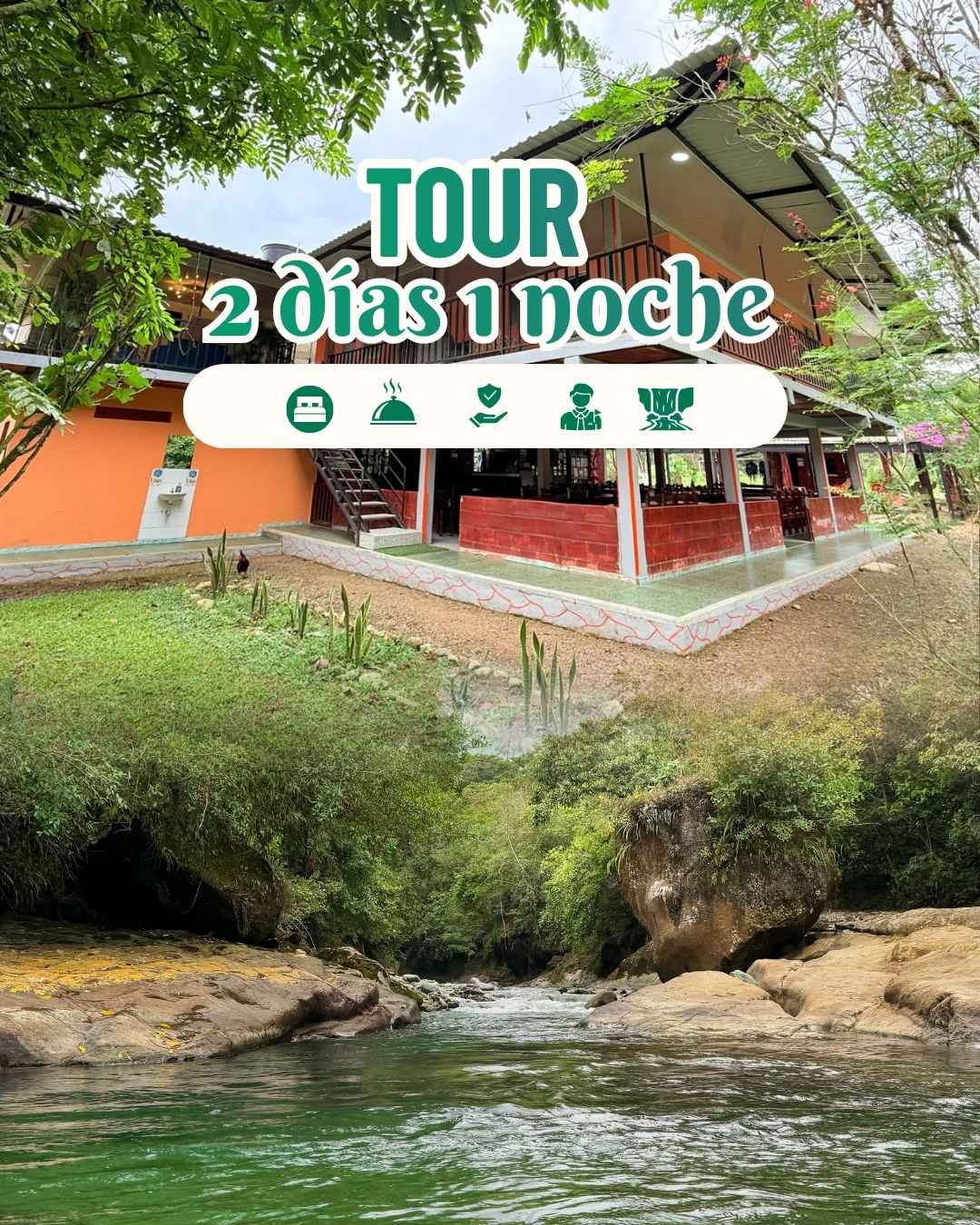 Hotel Campestre Guadualitos - 2D / 1N
