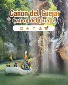 Rafting Güejar + Tubing Guape - 2D / 1N